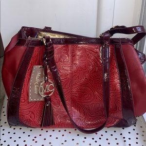Red Madi Claire Purse